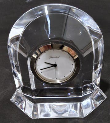 Horloges de table/bureau - Baccarat - Cristal - 1970-1980,, Nieuw