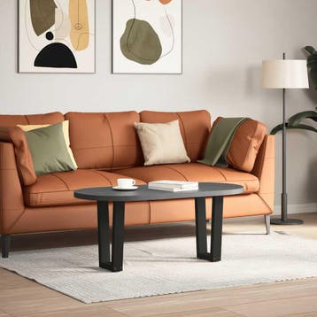 vidaXL Salontafelpoten 2 st V-vormig 28x(42-43,3) cm staal, Verzenden, Nieuw
