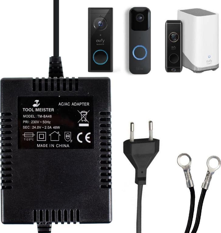 Tool Meister BA48 - Adapter voor Eufy Smart Deurbel -, Bricolage & Construction, Systèmes d'alarme, Envoi