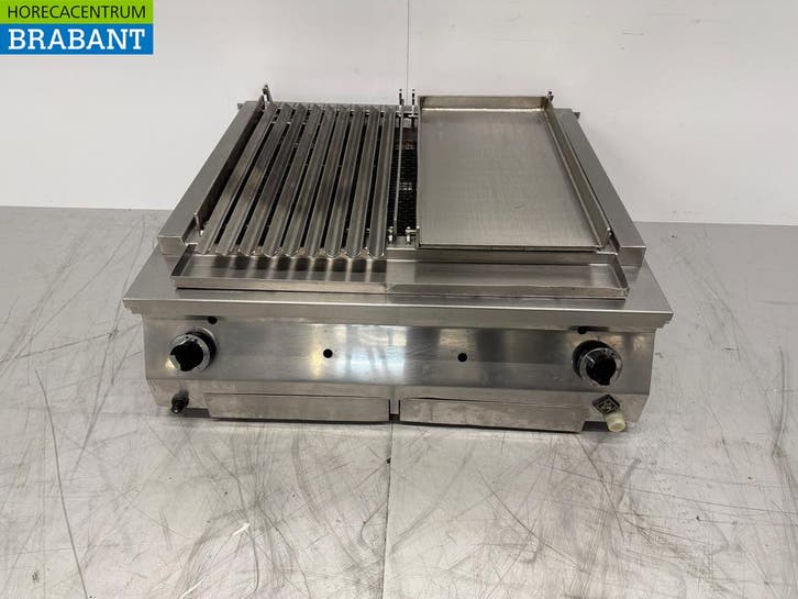 Gril MKN Lava en acier inoxydable avec plaque de cuisson, Articles professionnels, Horeca | Autre, Envoi