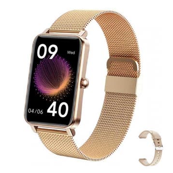 Smartwatch met Slaapmonitor Menstruatie Fitness Sport, Handtassen en Accessoires, Smartwatches, Verzenden, Nieuw, KALOSTE
