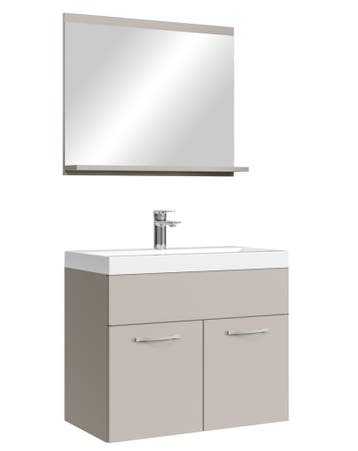 Badkamermeubel Montreal Set 02 60 x 35 cm Beige, Verzenden, Nieuw