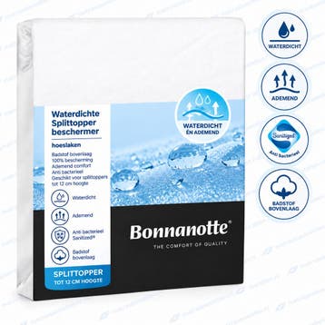 Waterdichte molton met Split voor Topper,Bonnanotte -, Overige typen