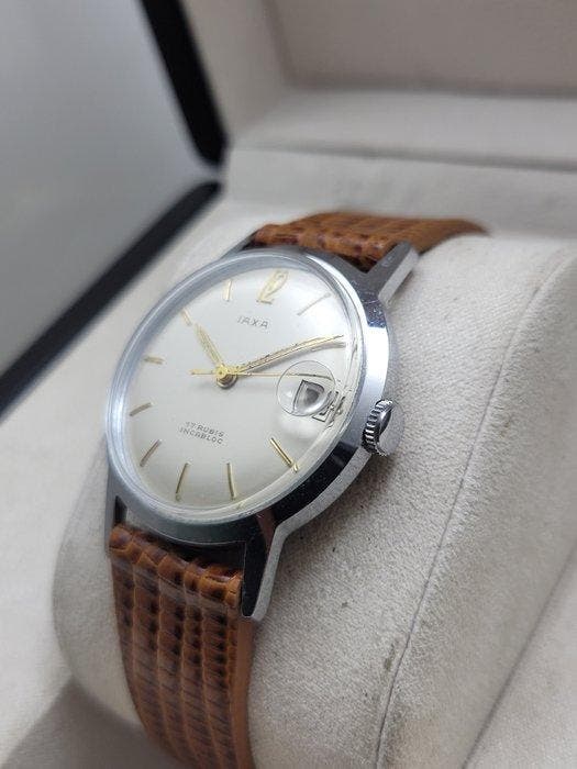 IAXA - 17 rubis - Zonder minimumprijs - date - Heren -, Handtassen en Accessoires, Horloges | Heren