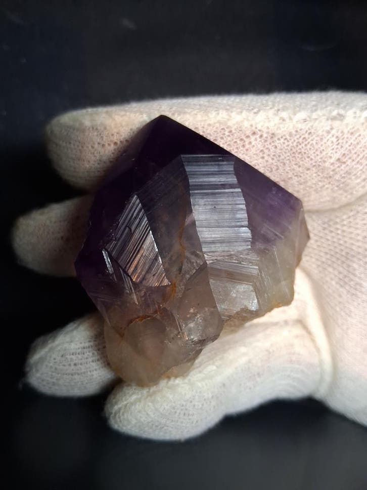 Rough amethyst - Amethyst Crystal Point - Raw Point with Roo, Bijoux, Sacs & Beauté, Accessoires Autre, Envoi