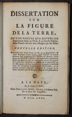 M.Bouguer - Dissertation Sur La Figure De La Terre - 1771