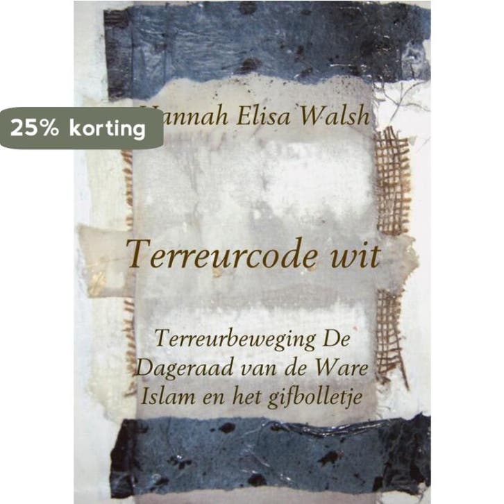 Terreurcode wit 9789402148398 Hannah Elisa Walsh, Livres, Livres scolaires, Envoi