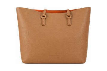Laurent David Handtas Cognac, Handtassen en Accessoires, Verzenden, Zo goed als nieuw