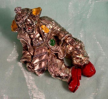 Italian Silversmith - Beeldje - Cheerful CLOWN - 200 g - 925