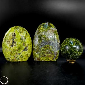 Set de collectionneur dopale verte – Nature vivante – art