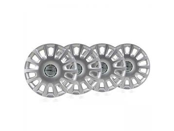 4x ORIGINELE GM Opel Wielkap Radial Cover 14 Inch ZILVER Ada, Ophalen of Verzenden, Nieuw