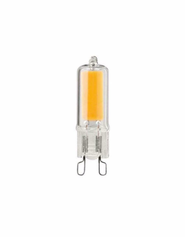 LED G9 - 2W vervangt 20W - COB Warm wit licht 3000K, Maison & Meubles, Lampes | Lampes en vrac, Enlèvement ou Envoi