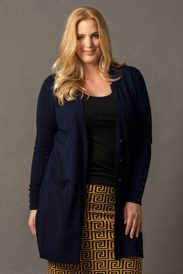 Vest Request gebreid rever split maat 52/54, Kleding | Dames, Verzenden, Nieuw