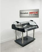 Vitrine réfrigérée mobile–inox &amp; vitres courbées Occ-883, Viande