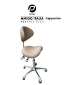 Tabouret Amigo Italia Cappucino - Ergonomische Werkkruk m..., Verzenden, Nieuw, Overige typen