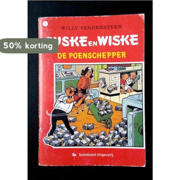 Suske en Wiske - De poenschepper Mini stripboek 1, Verzenden, Gelezen, Willie Vandersteen