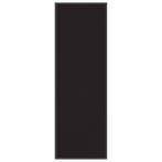 vidaXL Deurmat 60x180 cm zwart, Verzenden, Nieuw