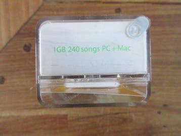 Apple - Ipod Shuffle 2nd generation 1GB - Silver color iPod, Nieuw