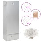 vidaXL BBQ-rookoven met koude rookgenerator gegalvaniseerd, Verzenden, Nieuw