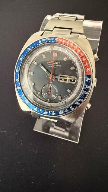 SEIKO “POGUE” 6139-6002 Pepsi Automatic Chronograph –