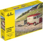 Heller 50331 Citroen HY + Goods Trailer Bouwpakket Schaal, Hobby en Vrije tijd, Verzenden, Nieuw, Overige typen, Overige merken
