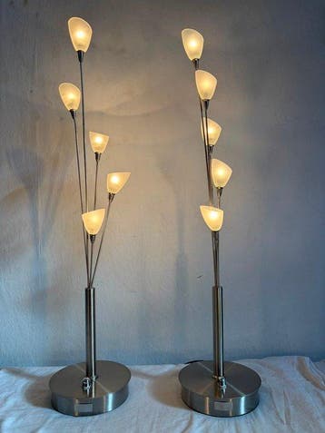 Boxford Holland - Jan des Bouvrie - Tafellamp (2) - Chroom,