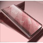 Huawei Y9 2019 Smart Spiegel Flip Case Cover Hoesje Roze, Verzenden, Nieuw