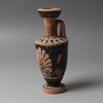 Oud-Grieks Aardewerk Lekythos