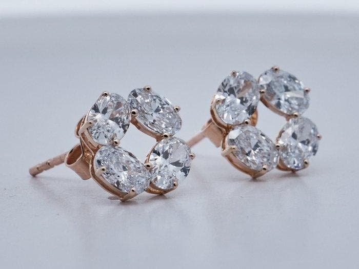 Sans prix de réserve - Boucles doreilles - 14 carats Or, Bijoux, Sacs & Beauté, Boucles d'oreilles