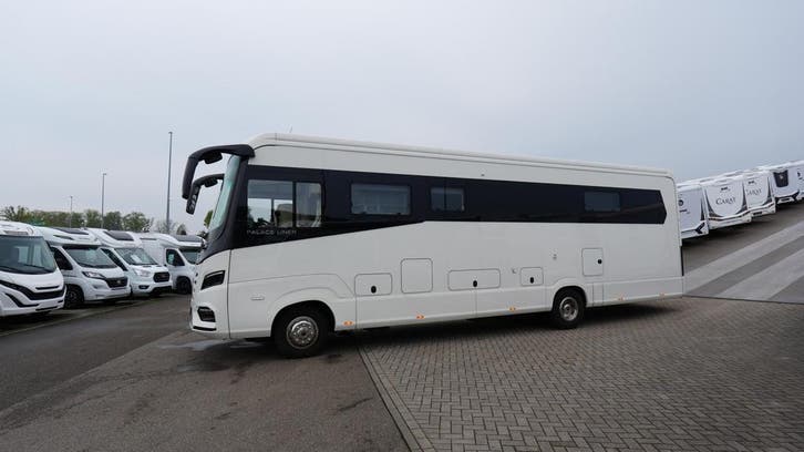 Morelo Palace Liner 110 GSB als nieuw en zeer luxueus A0266, Caravanes & Camping, Camping-cars