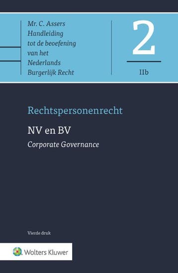 NV en BV - Corporate Governance / Asser-serie / 2-IIb, Boeken, Verzenden, Zo goed als nieuw, M.P. Nieuwe Weme