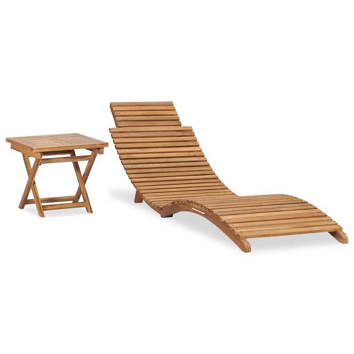 Inklapbaar Teak Bed | Retour deal | Pak die winst (ligbed), Jardin & Terrasse, Chaises longues, Envoi