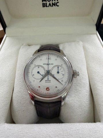 Montblanc - Heritage Monopusher Chronograph - Ref. 119951 -, Nieuw