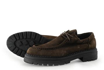 Laurent David Veterschoenen in maat 41 Bruin, Kleding | Heren, Schoenen, Bruin, Verzenden, Laurent David, Zo goed als nieuw