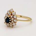 Bague - 18 carats Or jaune Diamant (Naturelle) - Diamant -, Nieuw
