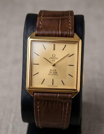 Omega - De Ville Elite Quartz Tank - 1365 Movement - Sans, Nieuw