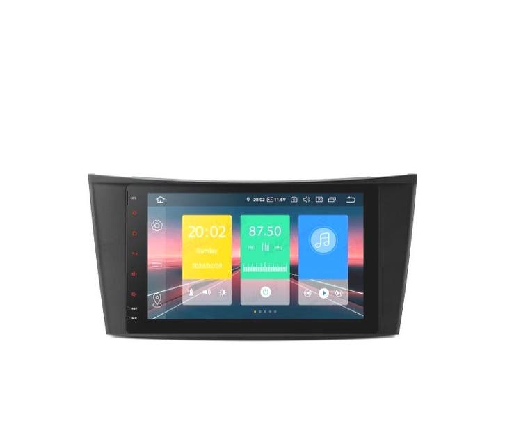 Autoradio Gps Android 10 Pour Mercedes Cls E W211 02-08, Auto diversen, Autonavigatie, Verzenden