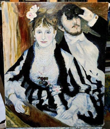 Stefano Vicca (XX-XXI), da Pierre-Auguste Renoir - Il Palco, Antiek en Kunst