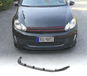 SPOILER LAME VOLKSWAGEN VW GOLF MK6 08-12 NOIR BRILLANT, Verzenden, Nieuw