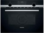 Siemens -  Inbouw Combi Microgolf - Inox, Elektronische apparatuur, Ovens, Verzenden, Hete lucht, 60 cm of meer, Nieuw