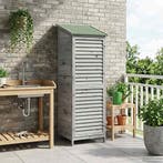 vidaXL Tuin Shed Grijs 59 x 56 x 176 cm Massief Vurenhout, Verzenden, Nieuw