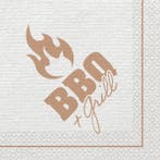 Bbq & Grill Servetten 33cm 16st, Verzenden