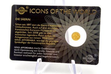 Rwanda en Burundi. 10 Francs 2015 Icons of the World -