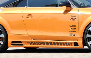 Rieger side skirt | TT (8J): 09.06- - Coupé, Roadster | r st, Verzenden