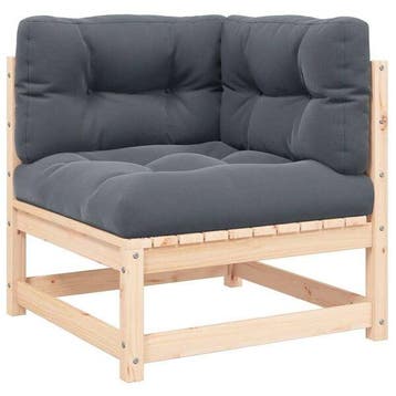 Houten Hoekbank | -46% Retour Deal | Pak je kans!, Tuin en Terras, Verzenden, Zo goed als nieuw, Loungeset, Bank