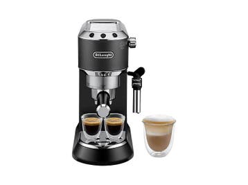De Longhi - Semi automatische espressomachine - Zwart, Elektronische apparatuur, Koffiezetapparaten, Verzenden, Nieuw, Gemalen koffie