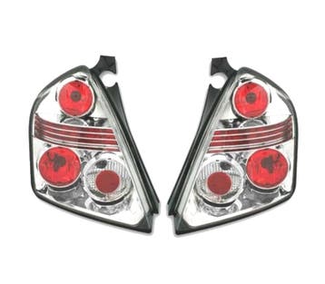 FEUX ARRIÈRE POUR FIAT STILO 01-08 FOND CHROMÉ, Auto-onderdelen, Verlichting, Verzenden, Nieuw