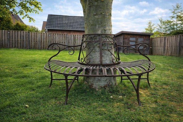 Établi - Métal - Tree Bench, Antiquités & Art, Art | Objets design