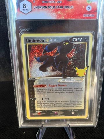 Pokémon - 1 Graded card - Noctali 17/17 Carte promo, Foil,