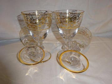 Tasse - Verre - Verres Art nouveau